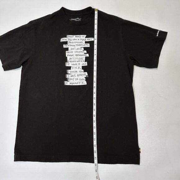 Bad Brains X Element Graphic T Shirt Black Size Medium How Low Can A Punk Get - Picture 6 of 9